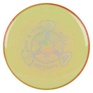 Axiom Disc Golf Neutron Envy Soft Putter 3/3/0/2 Pastel Lime/Orange 167 grams