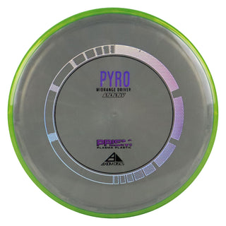 Axiom Disc Golf Prism Plasma Pyro Midrange Driver 5/4/0/2.5 Silver Shimmer/Green 175 grams