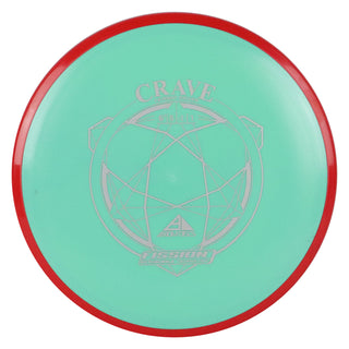 Axiom Disc Golf Fission Crave Fairway Driver 6.5/5/-1/1 Teal/Red 164 grams