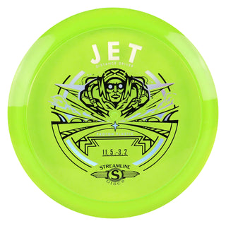 Streamline Disc Golf Proton Jet Distance Driver 11/5/-3/2 Green 168 grams
