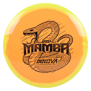Innova Disc Golf Halo Star Mamba Distance Driver 11/6/-5/1 Yellow Orange/Black 173 grams