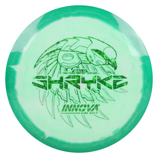 Innova Disc Golf Halo Star Shryke Distance Driver 13/6/-2/2 Green White/Green Shatter 167 grams