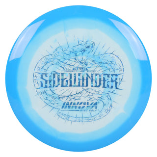 Innova Disc Golf Halo Star Sidewinder Fairway Driver 9/5/-3/1 Blue White/Blue Shatter 173 grams