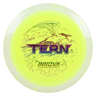 Innova Disc Golf Halo Star Tern Distance Driver 12/6/-3/2 White Yellow/Rainbow 166 grams