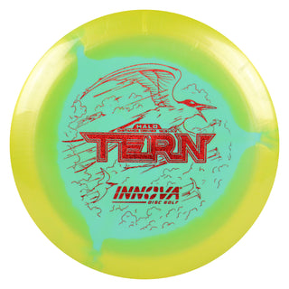 Innova Disc Golf Halo Star Tern Distance Driver 12/6/-3/2 Gold Teal/Red Shimmer 172 grams