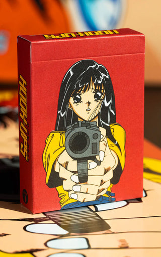 Hook Ups Skateboards Playing Cards Barrel of a Gun Deck