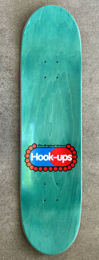 Hook Ups Skateboard Deck Ice Cream Girl 8.25"