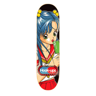 Hook Ups Skateboard Deck Ice Cream Girl 8.25"