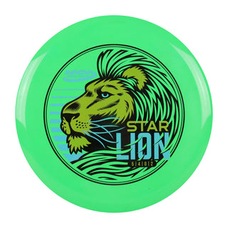 Innova Disc Golf Star INNfuse Lion Midrange Disc 5/4/0/2 Neon Green/Blue 171 grams