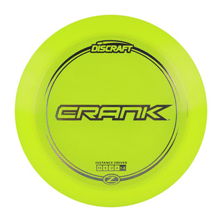 Discraft Disc Golf Z Line Crank Distance Driver 13/5/-2/2 Yellow/Holo Arrows 173-174g