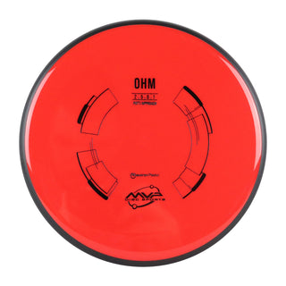 MVP Disc Golf Neutron Ohm Putter 2/5/0/1 Red 173 grams