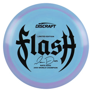 Discraft Disc Golf LE Nate Doss ESP Flash Purple Blue/Black 173-174g