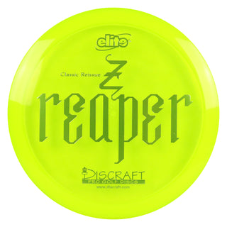 Discraft Disc Golf Classic Reissue Z Reaper Fairway Driver 8/3/0/1 Yellow/Olive 175g