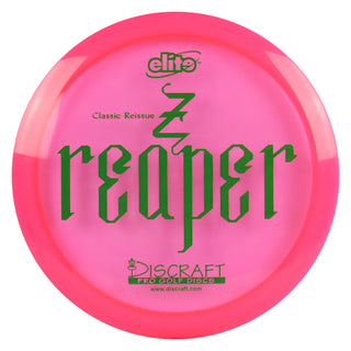 Discraft Disc Golf Classic Reissue Z Reaper Fairway Driver 8/3/0/1 Pink/Green 174g