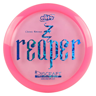 Discraft Disc Golf Classic Reissue Z Reaper Fairway Driver 8/3/0/1 Pink/Blue Scales 174g