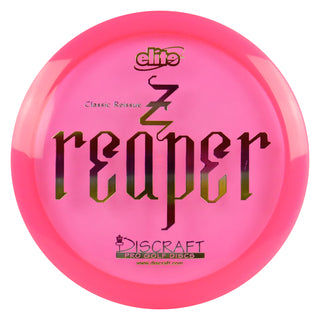 Discraft Disc Golf Classic Reissue Z Reaper Fairway Driver 8/3/0/1 Pink/Purple Metallic 174g