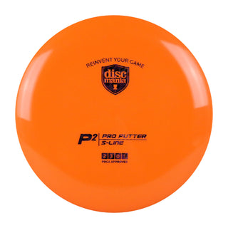 Discmania Disc Golf S-Line P2 Putter 2/3/0/1 Orange/Purple Cheetah 172 grams