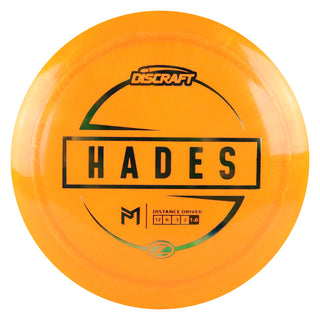Discraft Disc Golf Paul McBeth Z Line Hades Distance Driver 12/6/-3/2 Orange/Green Jellybean 173-174 grams