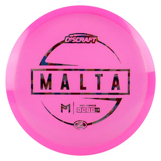 Discraft Disc Golf Paul McBeth Z Line Malta Midrange 5/4/1/3 Pink/Wonder 175-176 grams