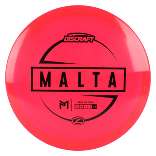 Discraft Disc Golf Paul McBeth Z Line Malta Midrange 5/4/1/3 Red/Black 170-172 grams