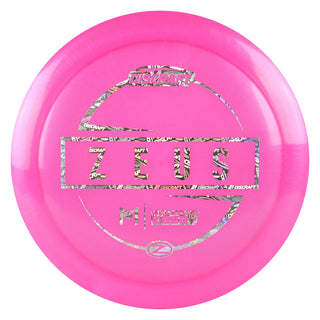 Discraft Disc Golf Paul McBeth Z Line Zeus Distance Driver 12/5/-1/3 Pink/Discraft 170-172 grams