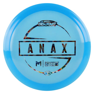 Discraft Disc Golf Paul McBeth Z Lite Anax Distance Driver 10/6/0/3 Blue/Wonder 155-159g