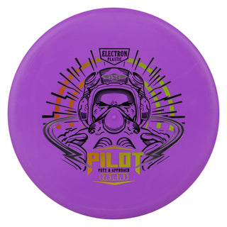Streamline Disc Golf Electron Pilot Putter 2/5/0/1 Purple/Orange Gold 171 grams