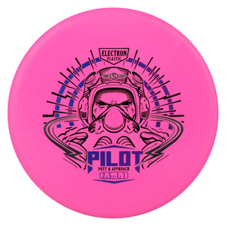 Streamline Disc Golf Electron Pilot Putter 2/5/0/1 Hot Pink/Blue Purple 171 grams