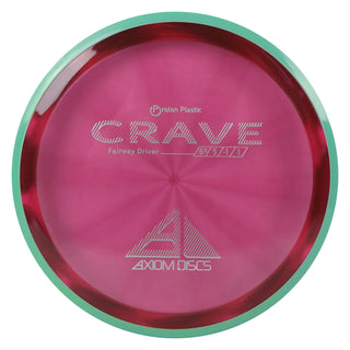 Axiom Disc Golf Proton Crave Fairway Driver 6.5/5/-1/1 Pink Black/Teal 168 grams