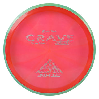 Axiom Disc Golf Proton Crave Fairway Driver 6.5/5/-1/1 Hot Orange/Teal 172 grams