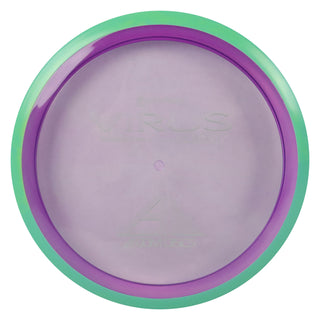 Axiom Disc Golf Proton Virus Distance Driver 9/5/-3.5/1 Purple/Teal 168 grams