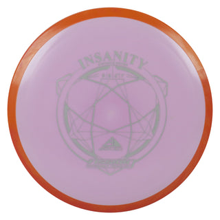 Axiom Disc Golf Fission Insanity Distance Driver 9/5/-2/1.5 Lavender/Red Orange 170 grams