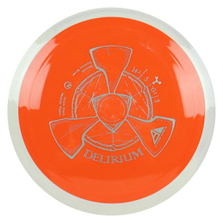 Axiom Disc Golf Neutron Delirium Distance Driver 14.5/5/-0.5/3 Orange/White 173 grams