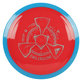 Axiom Disc Golf Neutron Delirium Distance Driver 14.5/5/-0.5/3 Red/Blue 174 grams