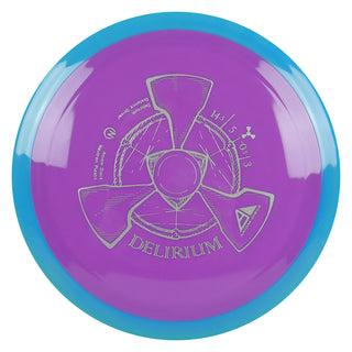 Axiom Disc Golf Neutron Delirium Distance Driver 14.5/5/-0.5/3 Purple/Blue 174 grams