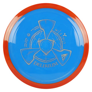 Axiom Disc Golf Neutron Delirium Distance Driver 14.5/5/-0.5/3 Blue/Orange 173 grams