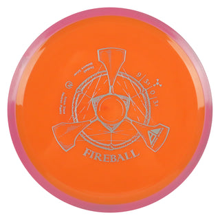 Axiom Disc Golf Neutron Fireball Distance Driver 9/3.5/0/3.5 Orange/Pink 172 grams