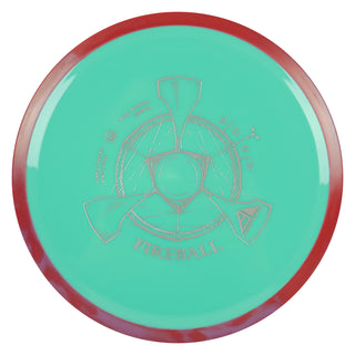 Axiom Disc Golf Neutron Fireball Distance Driver 9/3.5/0/3.5 Teal/Red 174 grams