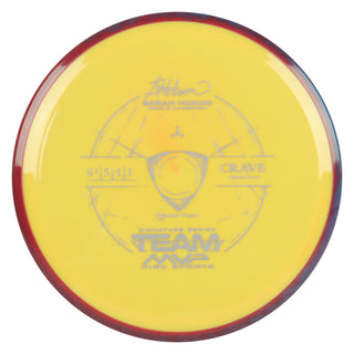 Axiom Disc Golf Sarah Hokom Neutron Crave Fairway Driver 6.5/5/-1/1 Yellow/Red Blue 168 grams