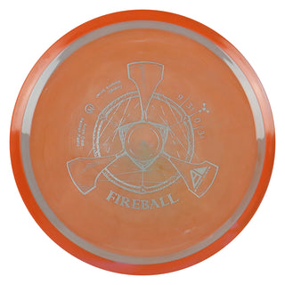 Axiom Disc Golf Neutron Fireball Distance Driver 9/3.5/0/3.5 Burnt Orange/Orange 172 grams