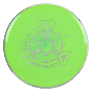 Axiom Disc Golf Neutron Proxy Soft Putter 3/3/-1/0.5 Green/White Grey 165 grams