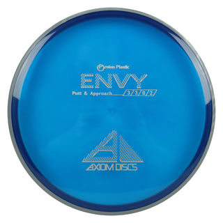 Axiom Disc Golf Proton Envy Putter 3/3/0/2 Dark Blue/Gary White 168 grams