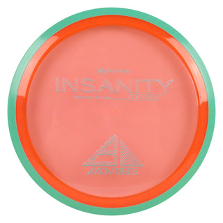 Axiom Disc Golf Proton Insanity Distance Driver 9/5/-2/1.5 Orange/Teal 167 grams