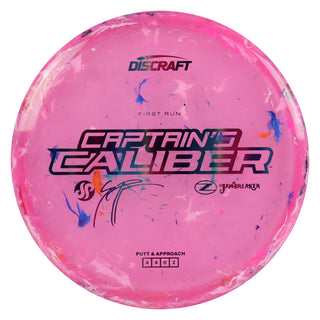 Discraft Disc Golf 2026 First Run Captain's Caliber Z Jawbreaker Pink/Purple Metallic 173-174g