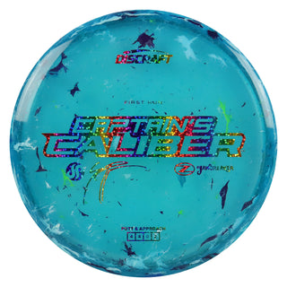 Discraft Disc Golf 2026 First Run Captain's Caliber Z Jawbreaker Blue/Rainbow Stars 173-174g