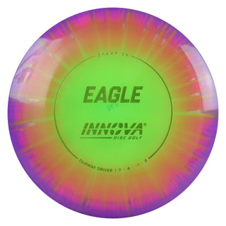 Innova Disc Golf Champion I-Dye Eagle Fairway Driver 7/4/-1/3 Green Splat/Green 171 grams