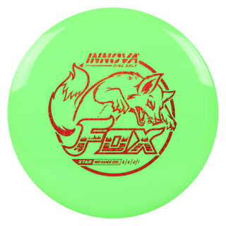 Innova Disc Golf Star Fox Midrange 5/6/-2/1 Green/Red Shimmer 173 grams
