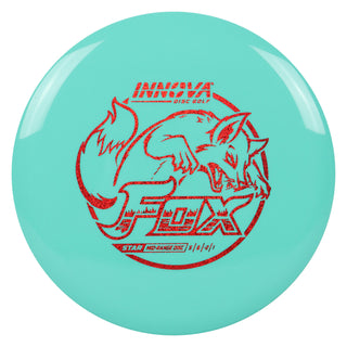 Innova Disc Golf Star Fox Midrange 5/6/-2/1 Teal/Red Shimmer 175 grams
