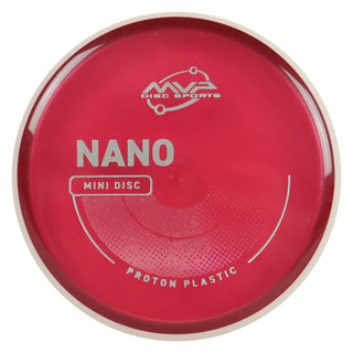 MVP Disc Golf Nano Mini Marker Project Lab Coat Neutron PLC Proton Red