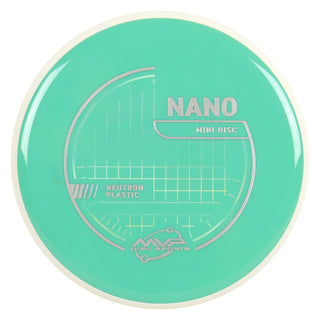 MVP Disc Golf Nano Mini Marker Project Lab Coat Proton PLC Neutron Teal